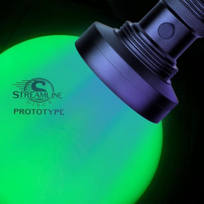 MVP Disc Sports Eclipse UV Flashlight Glow Golf Disc Charging Light - Extra Large