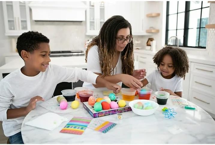 PAAS Tie Dye Easter Egg Decorating Kit - Create Vibrant Easter Eggs | Fun for All Ages