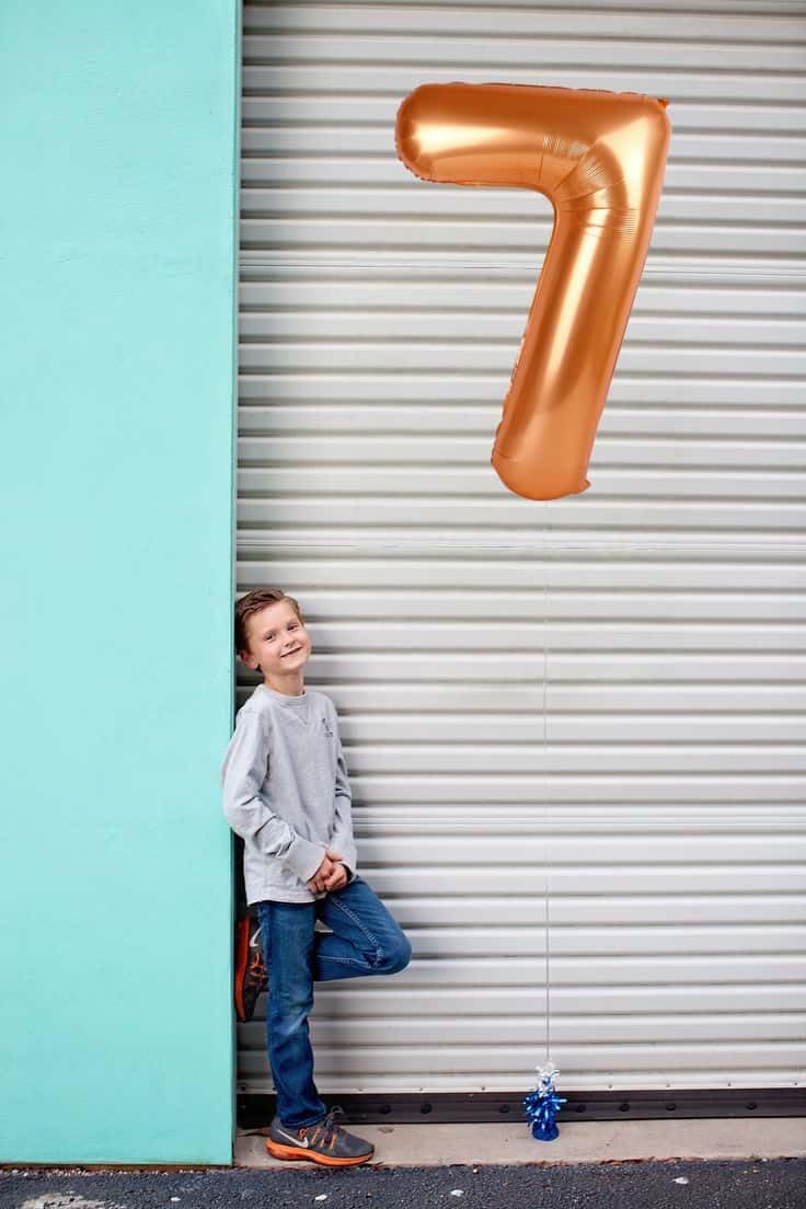 Orange Number 0 Balloon - 40 Inch Birthday Decoration for Milestone Celebrations | Party Supplies
