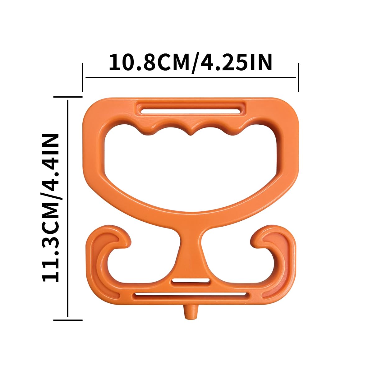 zhuohai Grocery Bag Carrier Handle,Heavy Duty Comfortable Grip Carry Handle,Holder Each Holds Up to 80lbs Durable Heavy-Duty Shopping Bag Rack for Carrying Buckets, Shopping Bags，Paint Cans