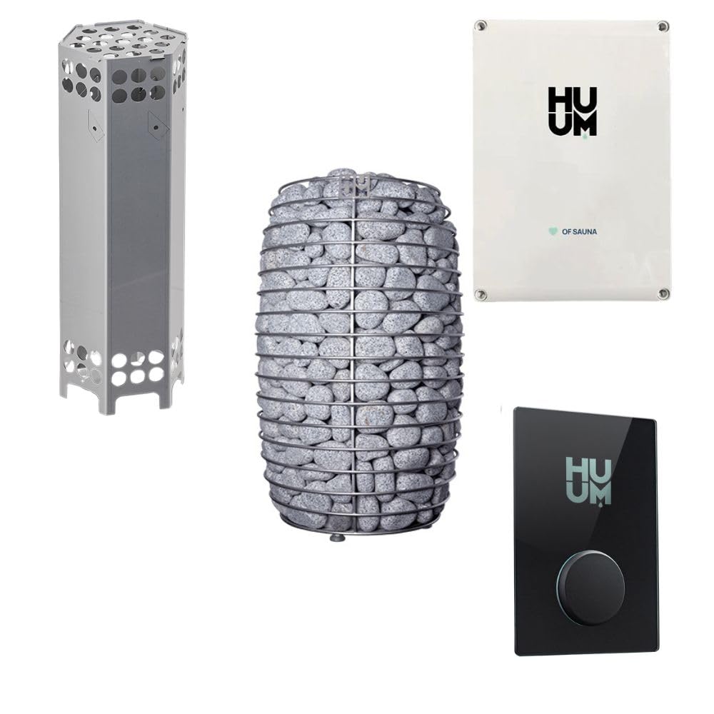 HUUM Hive Mini with UKU Controls (6.0 kW, WiFi Glass)