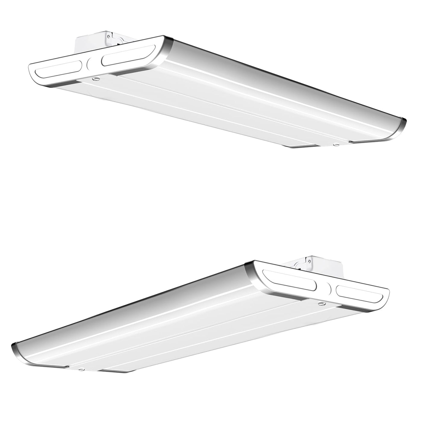 Lightdot 4FT LED High Bay Shop Lights with Flush/Suspended Mount, 265W [Eqv.1000W] 5000K 100-277V Commercial Lighting for Garage Workshop - 25-40FT Ceiling, Covers 3000 Sq.ft, UL Complied, 2Pack