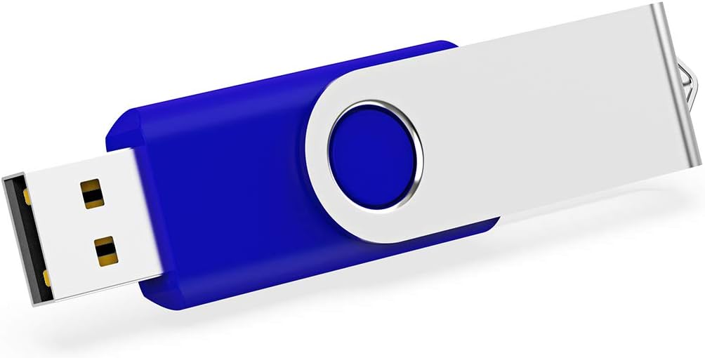 KOOTION 5 Pack 4GB 4 Drive(5 USB Flash Drive Thumb Drive USB Drive GB Jump Drive Memory Stick Pen Colors: Black Blue