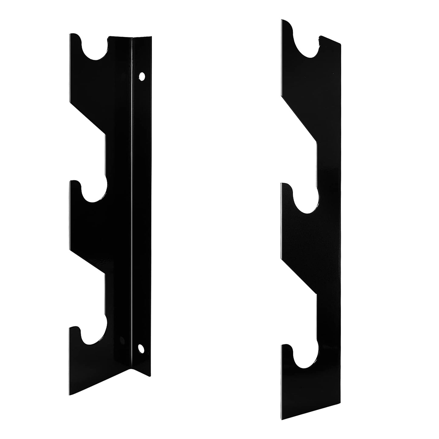 Luwint Barbell Holder Wall Mount, Horizontal 3 Weight Bar Storage Rack