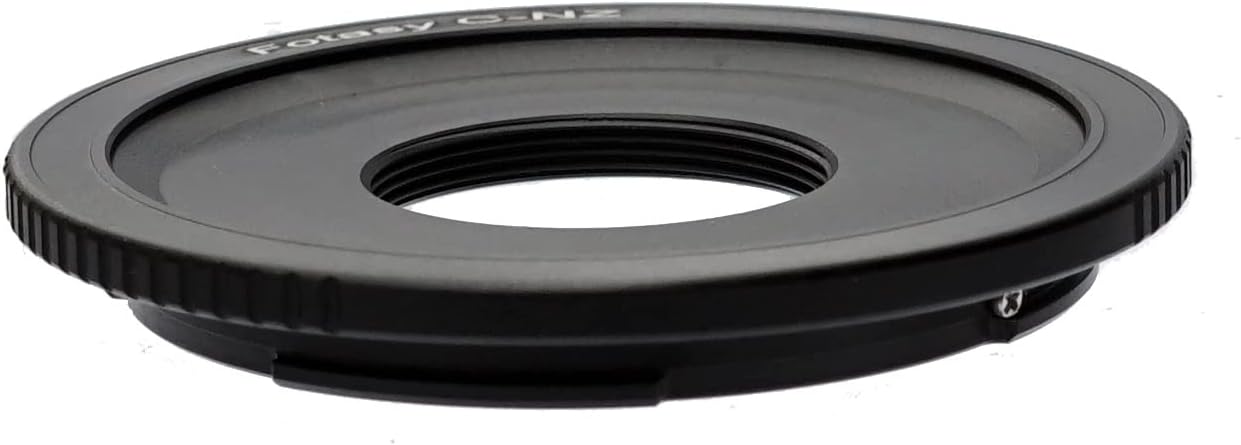 Fotasy 16mm 16mm 30 50 5 6 7 6II 7II 9 C Mount Cine lens to Nikkor Z Mount Adapter, C Mount NKZ Adapter, lens to Z