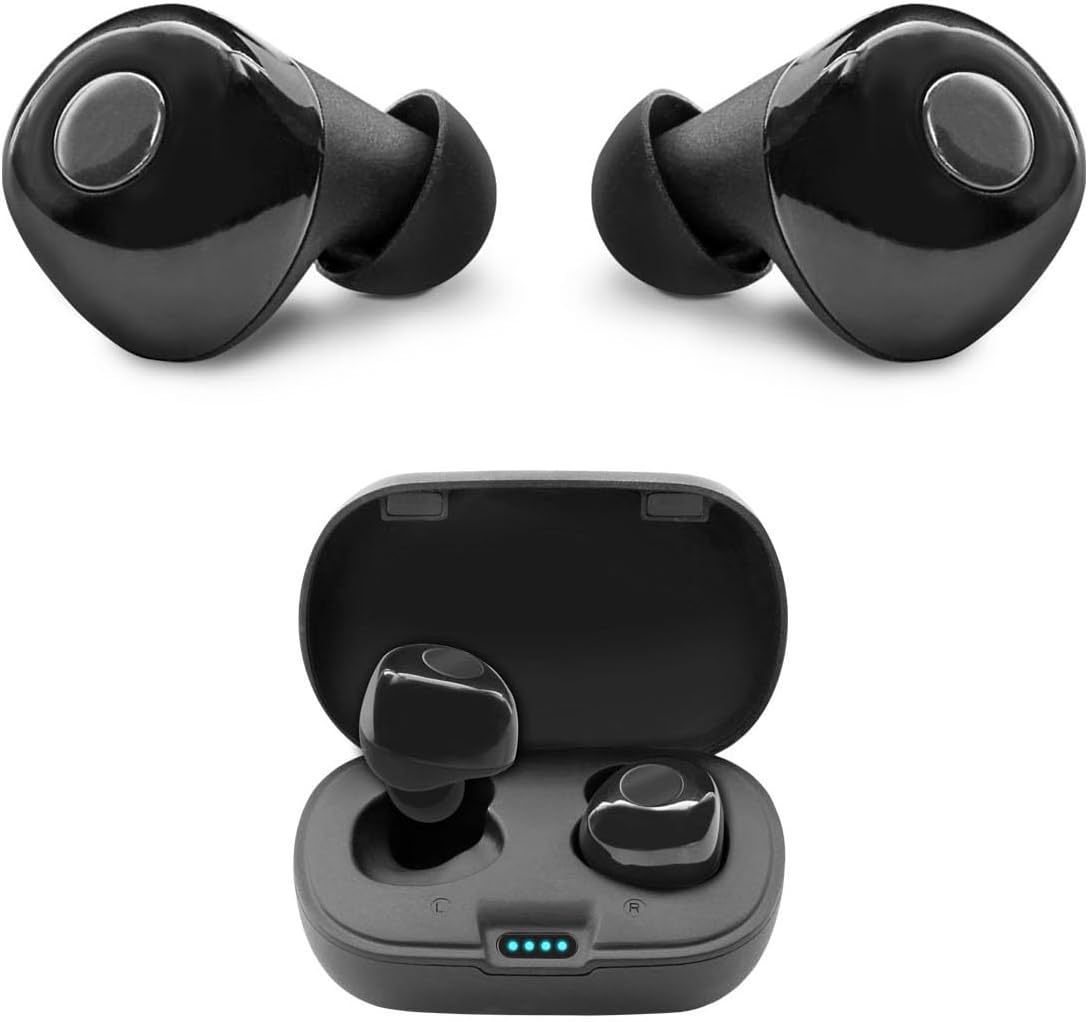 -20 18 SENTRY OSE Dot Bluetooth Wireless Earbuds, Active Noise Canceling, dB Sound Reduction, Charging Case, Up