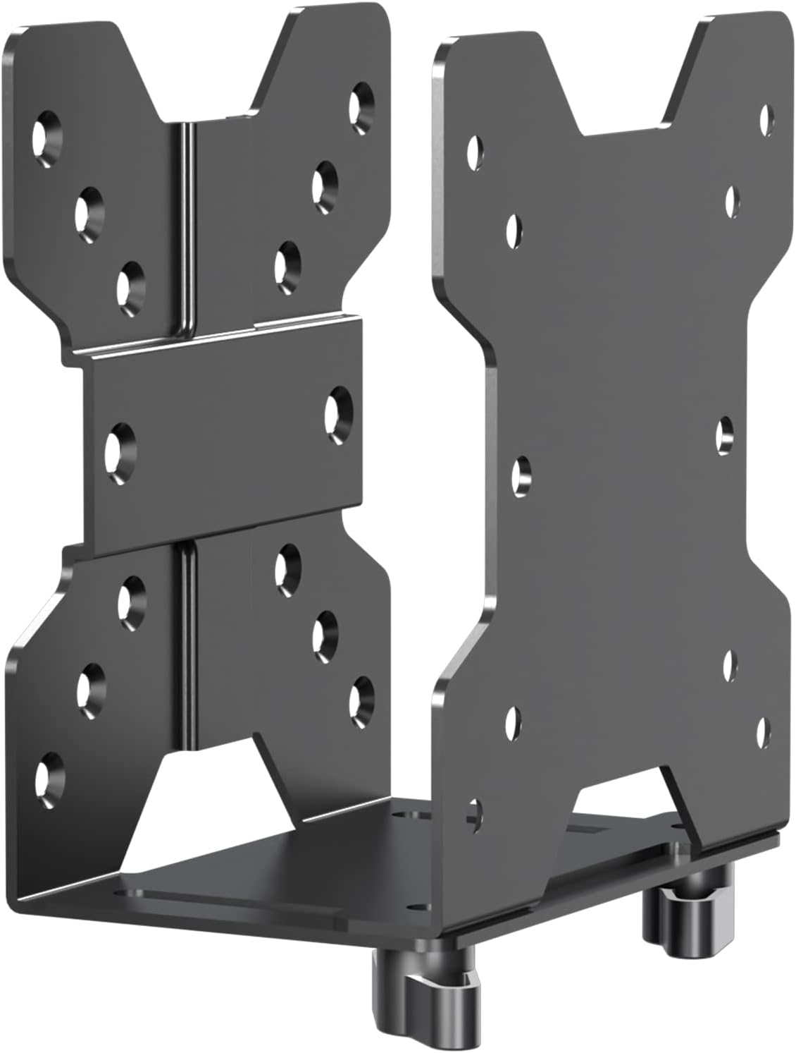 ZJJ002 suptek Thin Client Mount Bracket Adjustable Mini PC Mount Bracket,CPU VESA Under Desk and Monitor Arm Computer