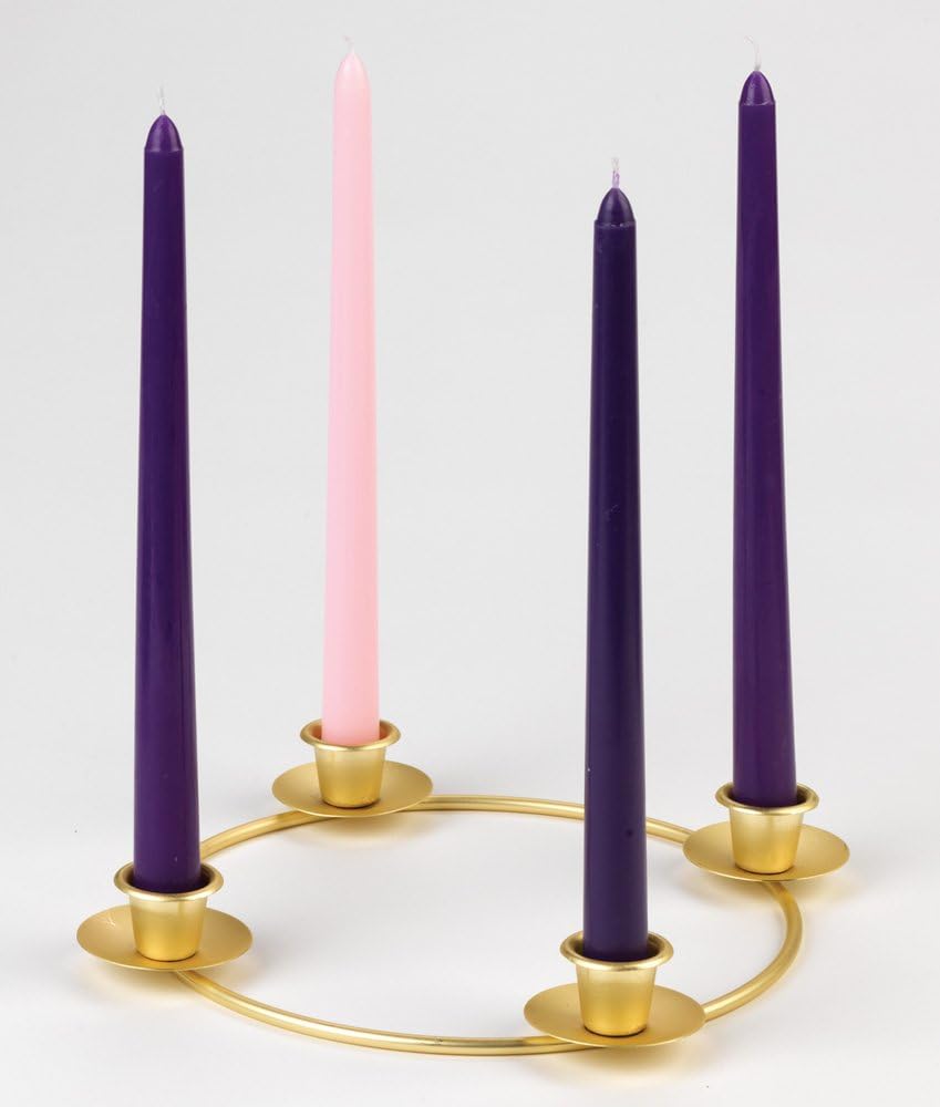 Vermont Christmas Company Advent Wreath Ring - Elegant Holiday Decor for Festive Celebrations