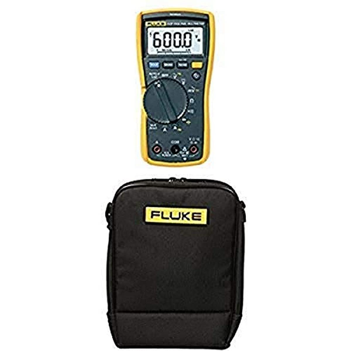 Fluke 117 Electricians True RMS Multimeter with Polyester Soft Carrying Case