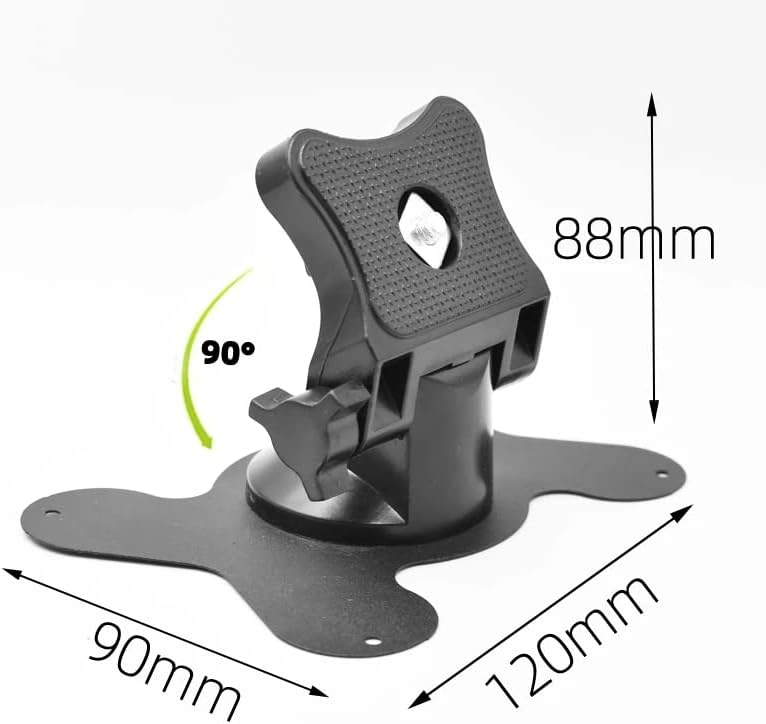 ThtRht 2 Pack 7 9 Inch 1/4-20 Car Monitor Mount Stand Bracket Holder for TFT LCD Display Screen Thread Rear View