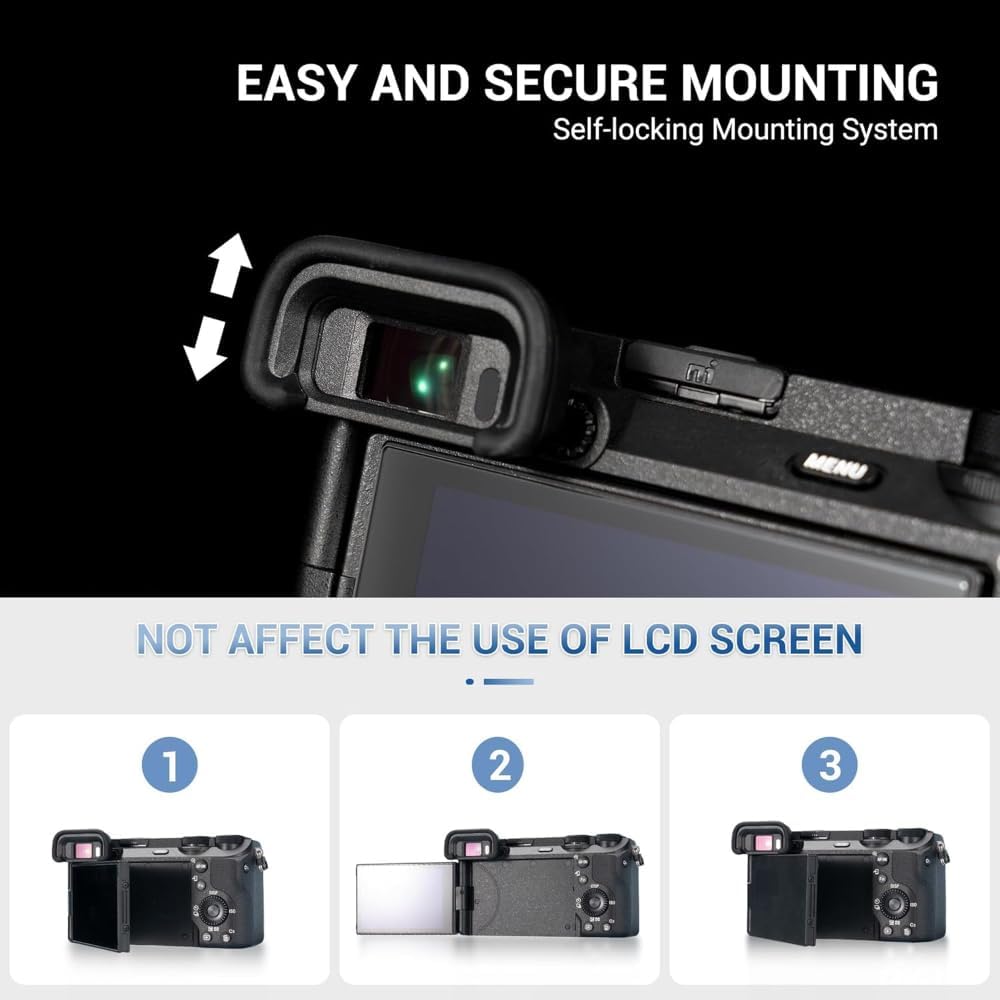 MOSTOS ; Brings Superior EP20 A6700 || - Eyepiece Eyecup - Camera Eyepiece Eyecup Viewfinder for Sony Camera