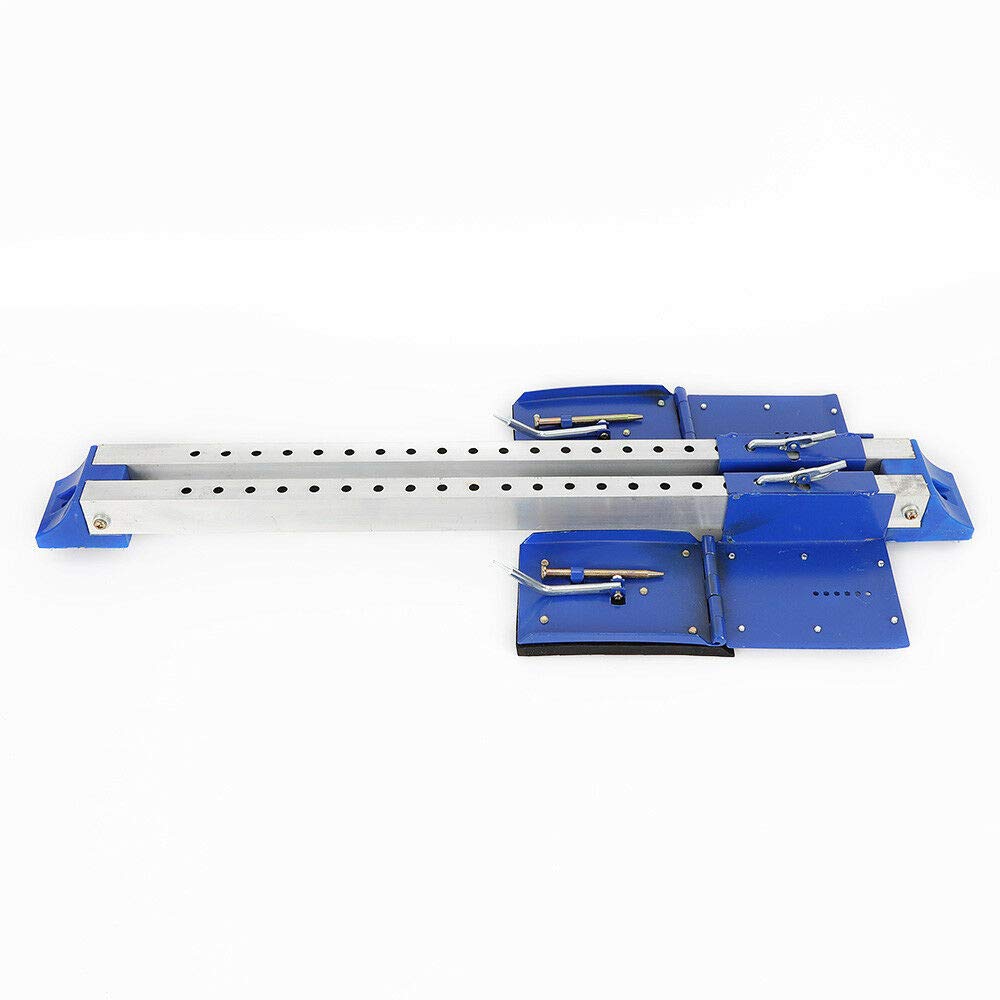 Starting Block,Athletics Scholastic Track Starting Block 6 Adjustable Starting Block Sprinter Pedals 21 Gears Fixed Nails Multi-Function Starting Block for Plastic Runway Cinder Track(Blue)