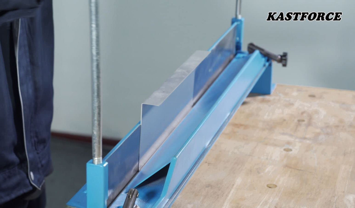 KASTFORCE KF5002 Steel Bending Brake Sheet Metal Bender Metal Folder 28 Inch (730mm) 18 Ga (1.2mm) Capacity
