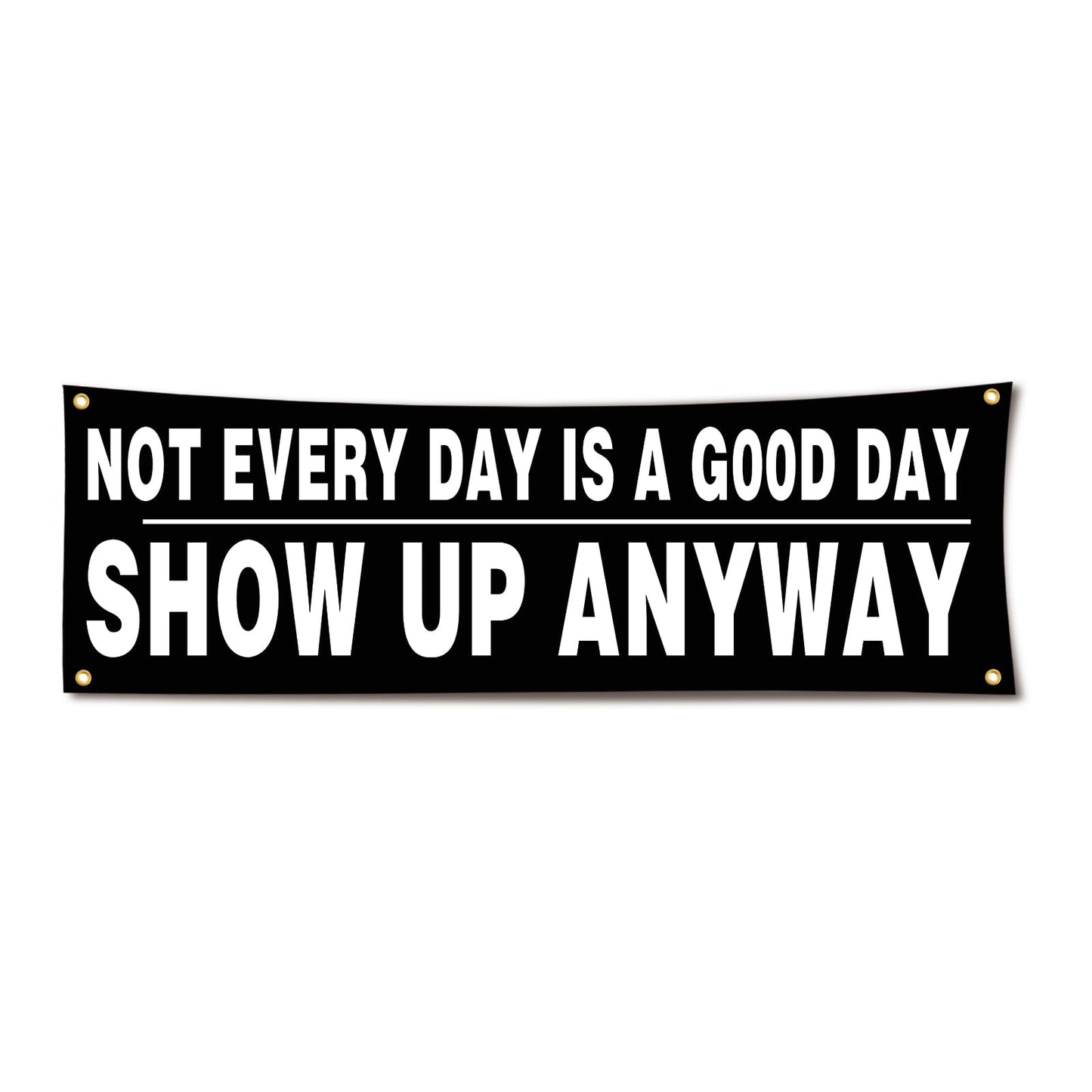 Lyeedoom Motivational Gym Cool and Stylish Encouragement Banner Tapestry - Inspire Your Workout Willpower and Keep Your Mind Focused - Perfect Flag Decoration for Gyms, Garages, Dorms, and Offices