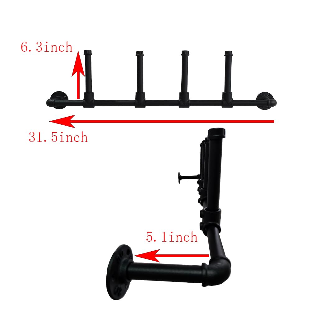 Wall Mounted Boxing Glove Holder with Hooks - Boxing Glove Storage, Saves Space & Keeps Gym Tidy - Perfect for Punching Bags,Gloves in Garage, Home Gym, Fitness Room