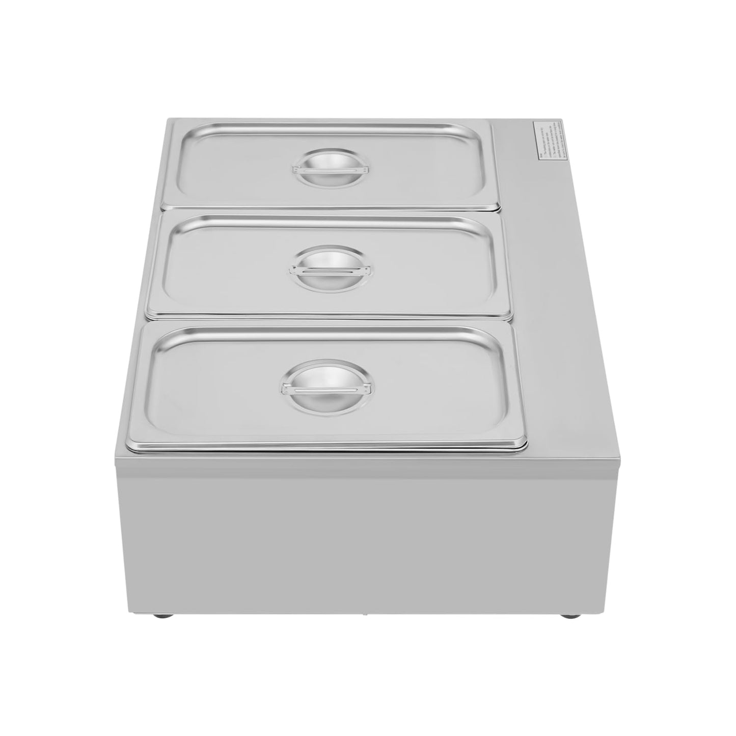 FXEIPOL Commercial Chocolate Tempering Machine, 3 Tanks Stainless Steel Chocolate Melter, 300W Electric Chocolate Warmer Machine for Beverage Stores, Restaurants