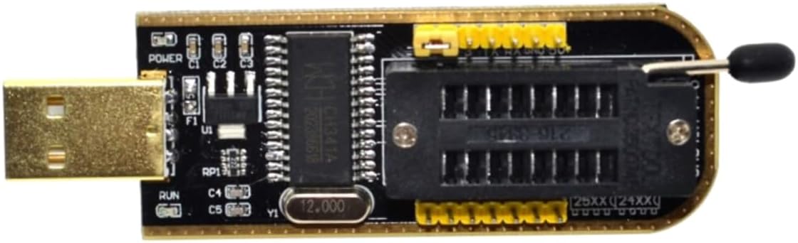 Gadpiparty Programmer Programming Series Flash Bios USB Software for Cha Chip Supports SPI Indicator Easy to Use
