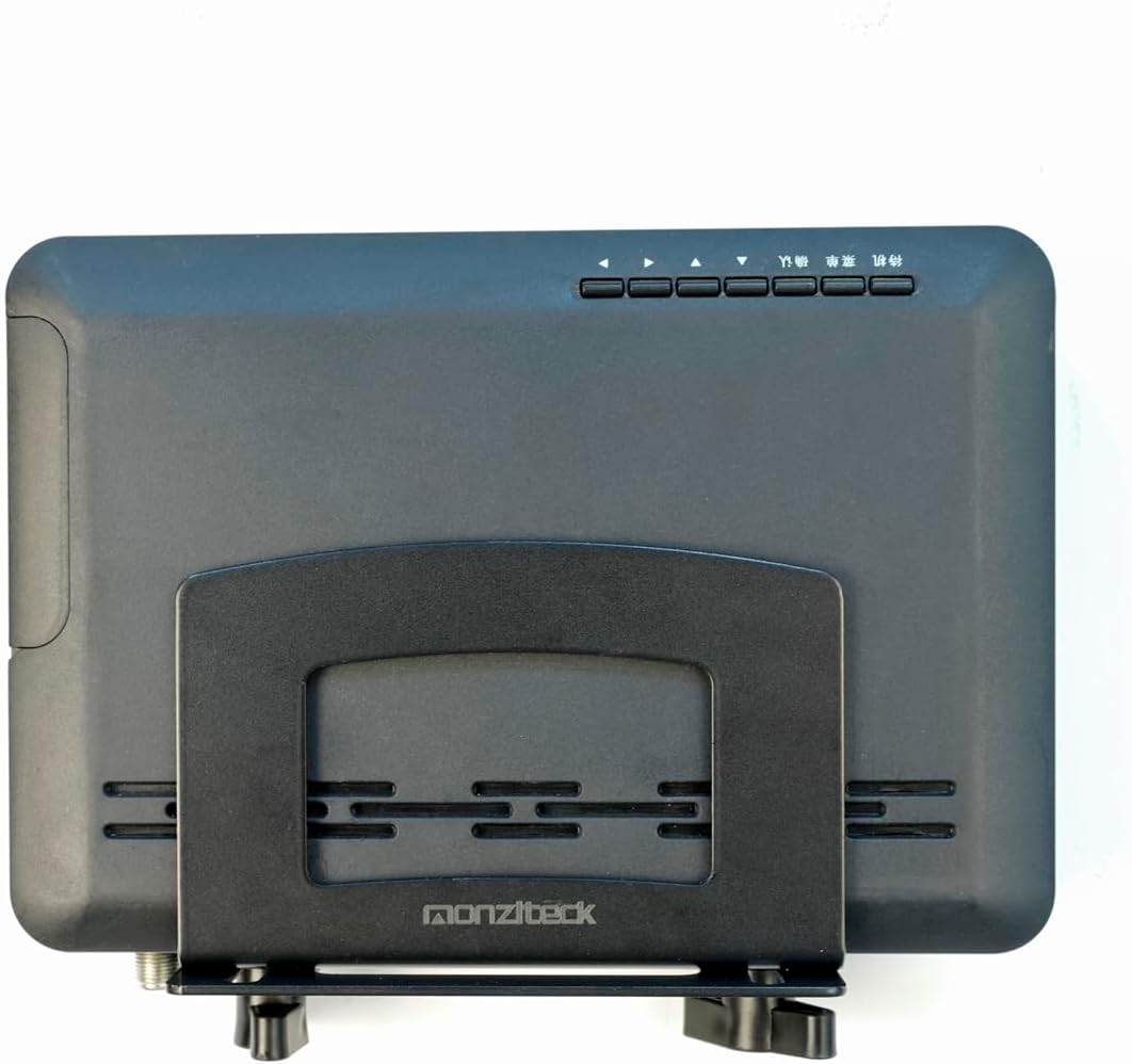 Monzlteck Adjustable Small Device Wall Mount Or VESA Mount Behind the Monitor |Design for Streaming Media Player
