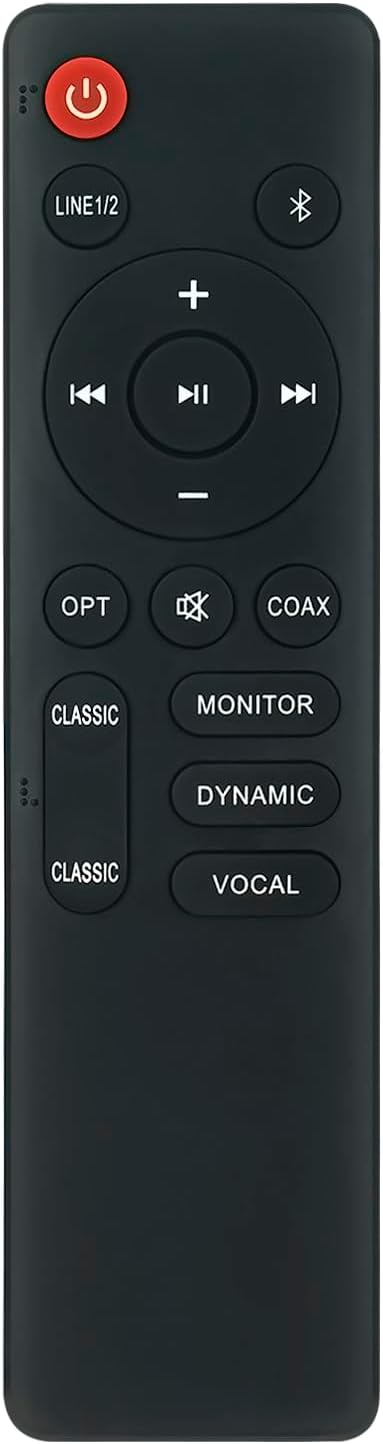 ECONTROLLY RCA10A S2000MKIII 2.0 Replacement Remote Control Compatible for Edifier Coaxial Classic Hi-Fi Active Powered