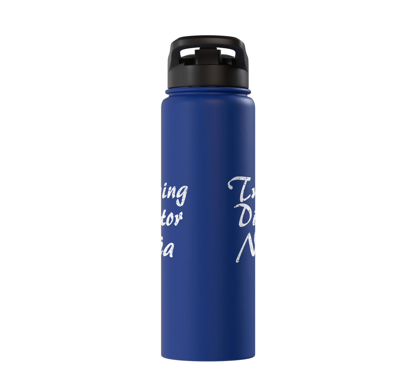 Training Director Tshirt Job Occupation Funny Work Stainless Steel Insulated Water Bottle