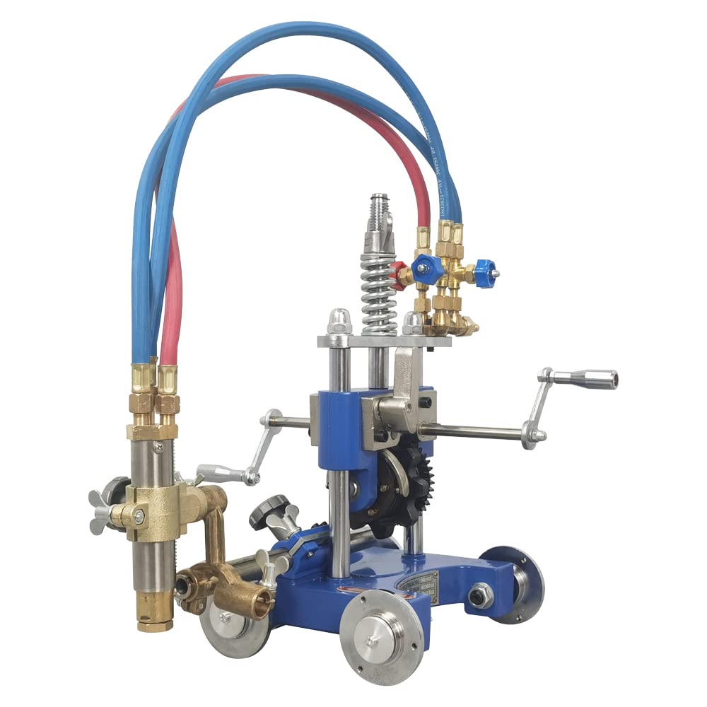 PreAsion CG2-11Y Manual Pipe Cutting Machine Pipe Torch Cutter Hand Portable Pipe Cutter Gas Cutting Machine Torch Track Cutter