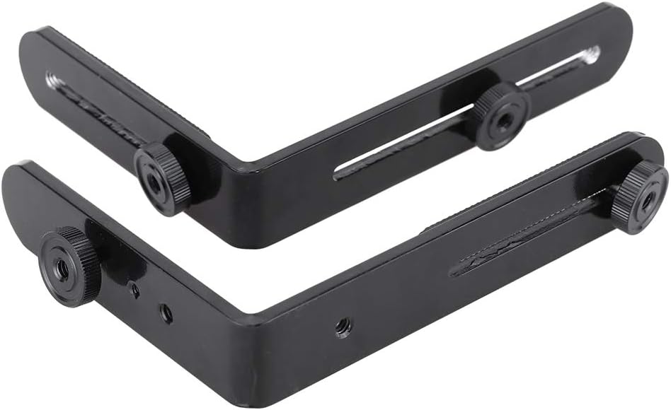 Metal Aluminum Alloy L-Shape Camera Flash Bracket for DSLR & SLR