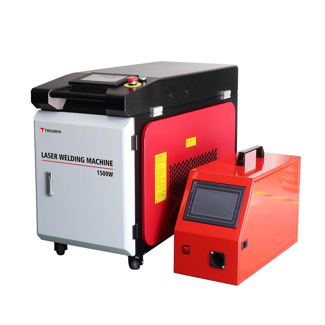 Triumph 2000W 4 in 1 Integrated Fiber Laser Welding cleaning rust remover Machine 220V Single Phase Handheld Laser Welder Machine with Auto Wire Feeder Cable Length 10m (2000, Watts)