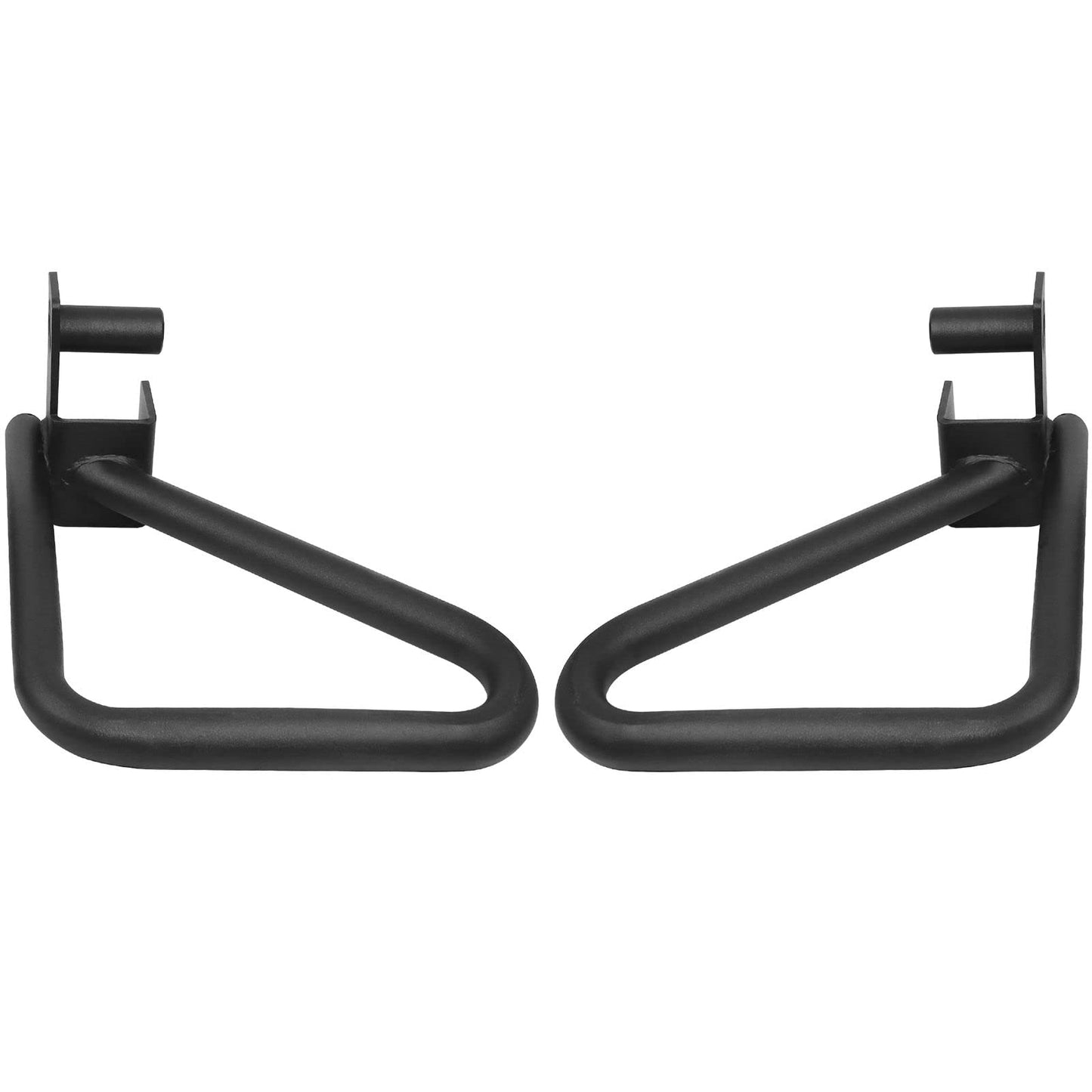 A2ZCARE Dip Bar Attachment for Squat Rack - Multi Grip Set of 2 for Strength Training, Pull up, Push up 2x2 inch Power Cage Squat Rack - Pair