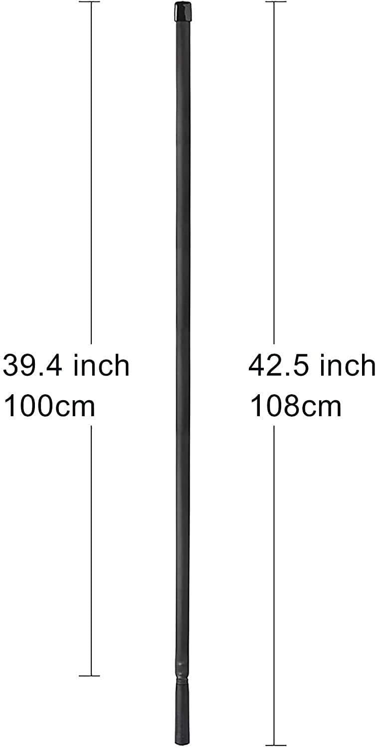BINGFU 136-520MHz 42.5 inch 3 BF-F8HP UV-5R UV-82 BF-888S GT-3 Dual Band VHF UHF Foldable CS Tactical SMA Female Ham
