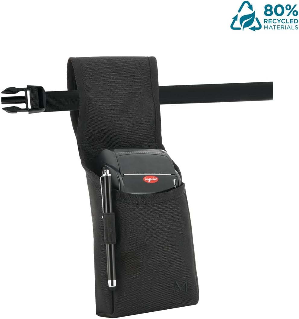 11 27 5 cm MOBILIS Holster for POS Card Reader with Belt Universal Case for Payment Terminals & Mobile Scanners, Device
