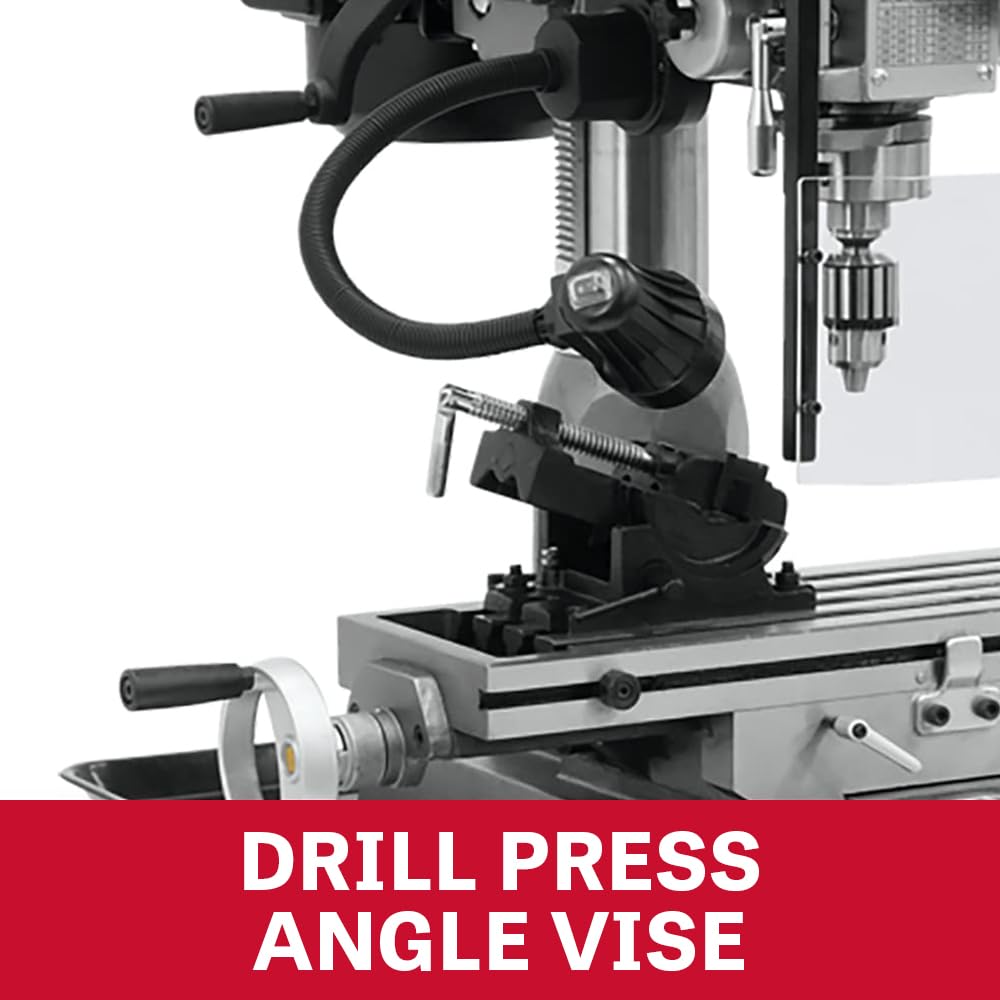 JET 15-Inch Mill Drill Machine, 1 HP, 115/230V 1Ph (Model JMD-15)