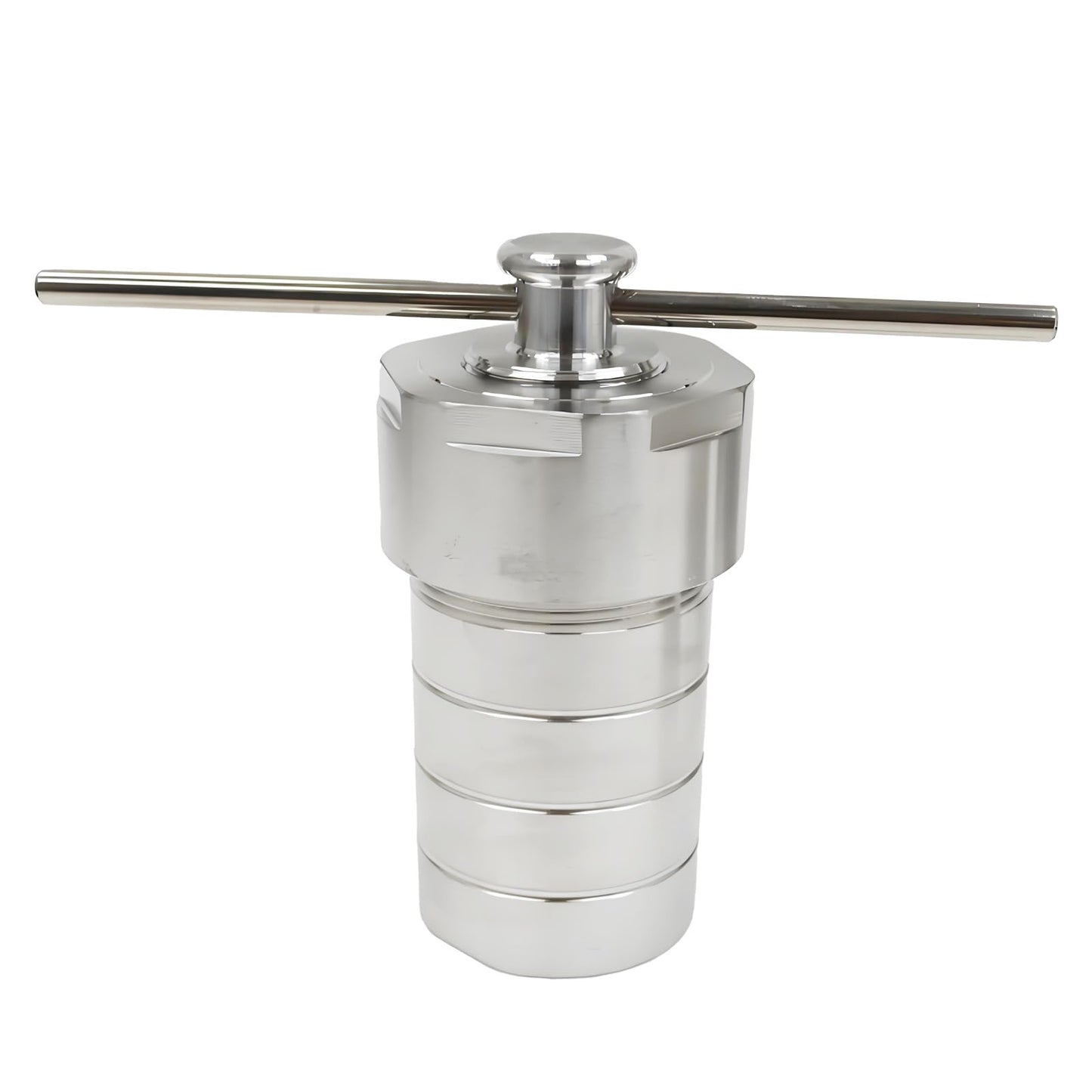 PreAsion 100ml PTFE Autoclave Hydrothermal Synthesis Reactor 220℃,3Mpa,304 Stainless Steel, Heating Cooling Rate:5 ℃/min