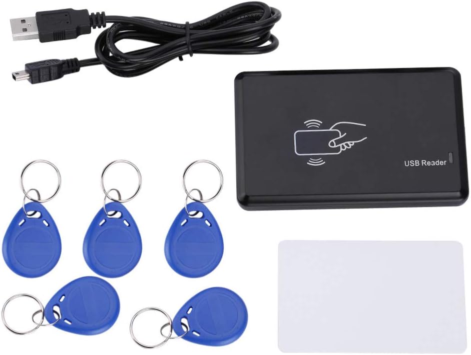 flexman 125KHZ 1 5 RFID ID Card Reader Writer Copier Duplicator, RFID Contactless Smart Reader and Writer with Card Key