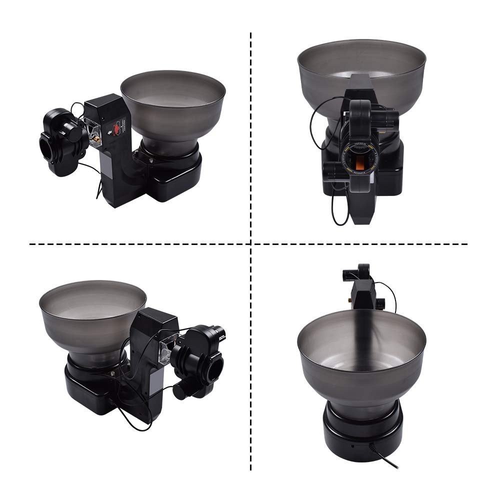 WAYMARK Ping Pong Robot Table Tennis Robot HP-07 Ping Pong Machine Suitable for Table Tennis Table Ping Pong Table, Compatible with PingPongNet for PingPong Balls Training with 50 Balls