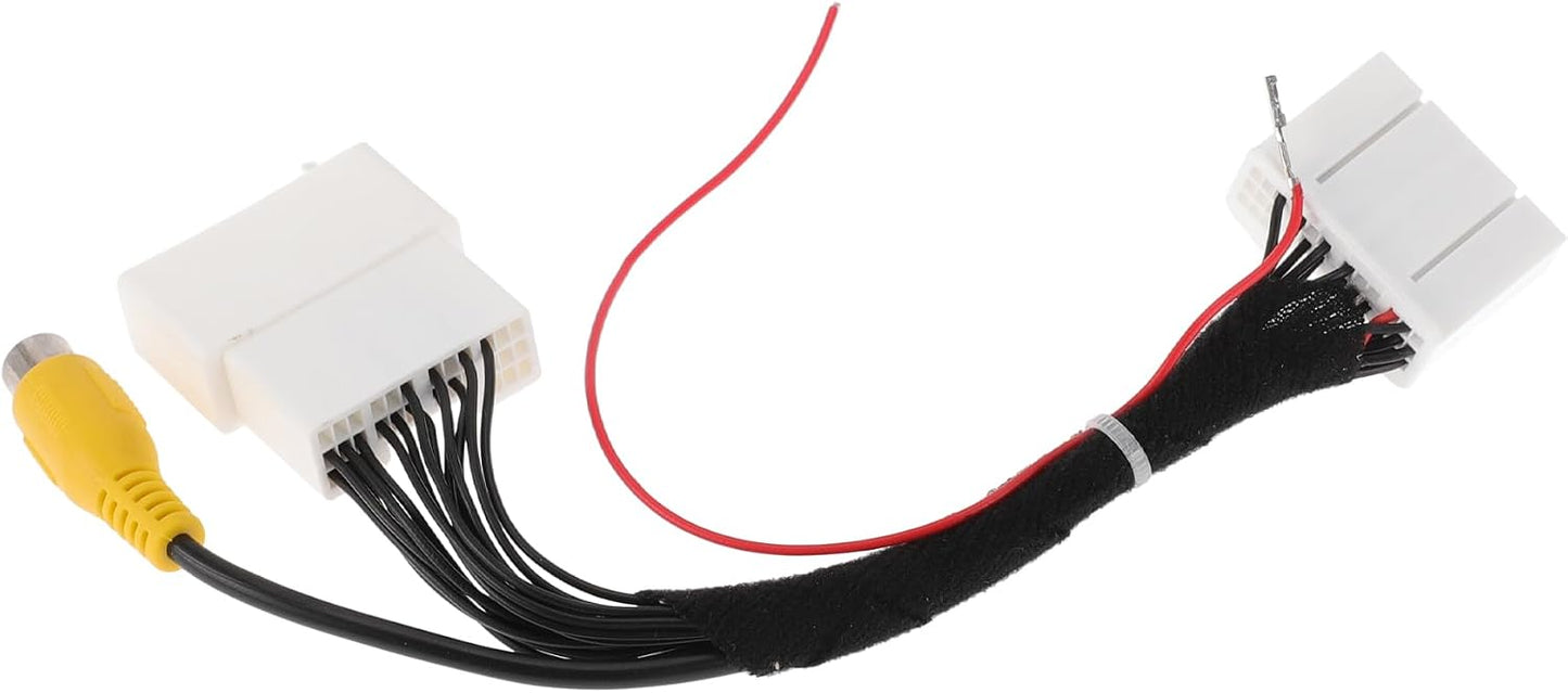 1 RAV4 2024 Pcs Reverse Camera Rear View Camera Adapter Wire Harness Cable for Toyota Front Reverse Backup Camera