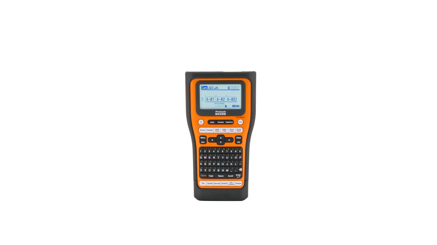 Brother PT-E560BTBP Contractor Kit: P-Touch Handheld Industrial Label Printer with Bluetooth & Dual Auto-Cutter Plus 6 Tapes (up to 24mm Labels)