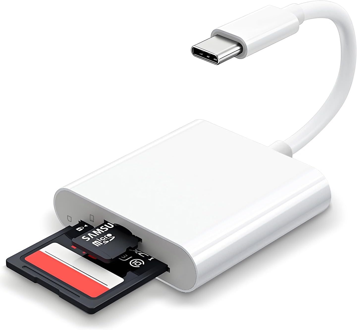 DERSUR 15 16/iPad/MacBook/Mac,Type Play-2 USB C SD Card Reader for iPhone C Memory Trail Camera Card Adapter,UType C SD