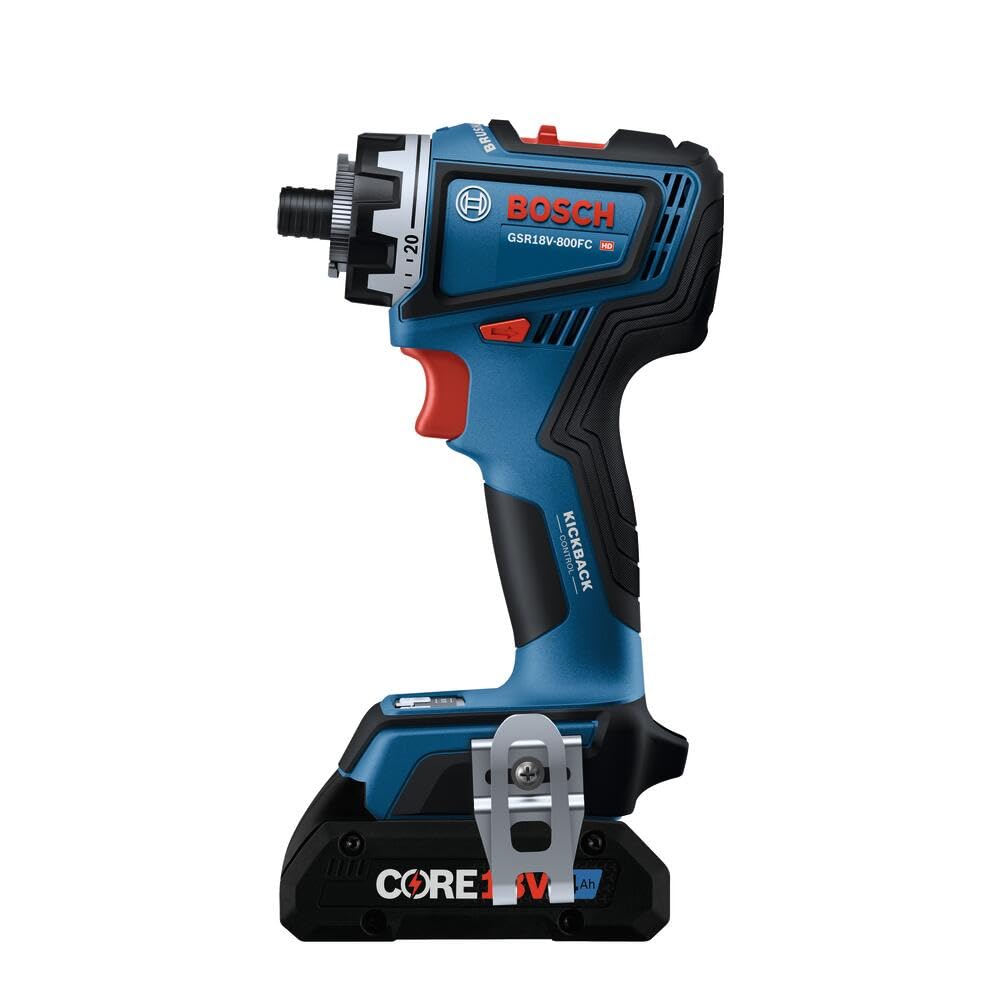 BOSCH GSR18V-800FCB24 18V Drill/Driver with 5-In-1 Flexiclick® System and (1) CORE18V® 4 Ah Advanced Power Battery