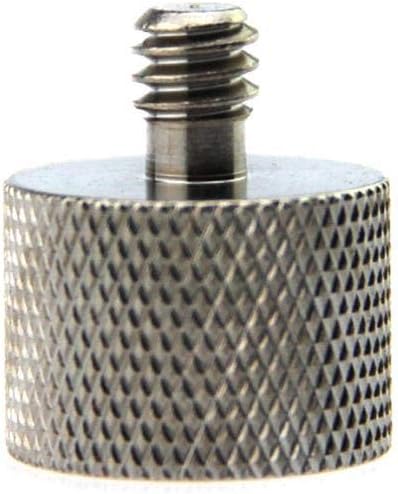 1/4"-20 5/8"-27 0988 CAMVATE Male to Female Microphone Stand Mount for Camera Stud