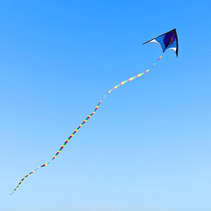 Kites for Kids & Adults, Beach Kites Set for Beginners, Easy to Fly Large Kites Pack for Boys and Girls, Kite String Included, Perfect for Outdoor Activities