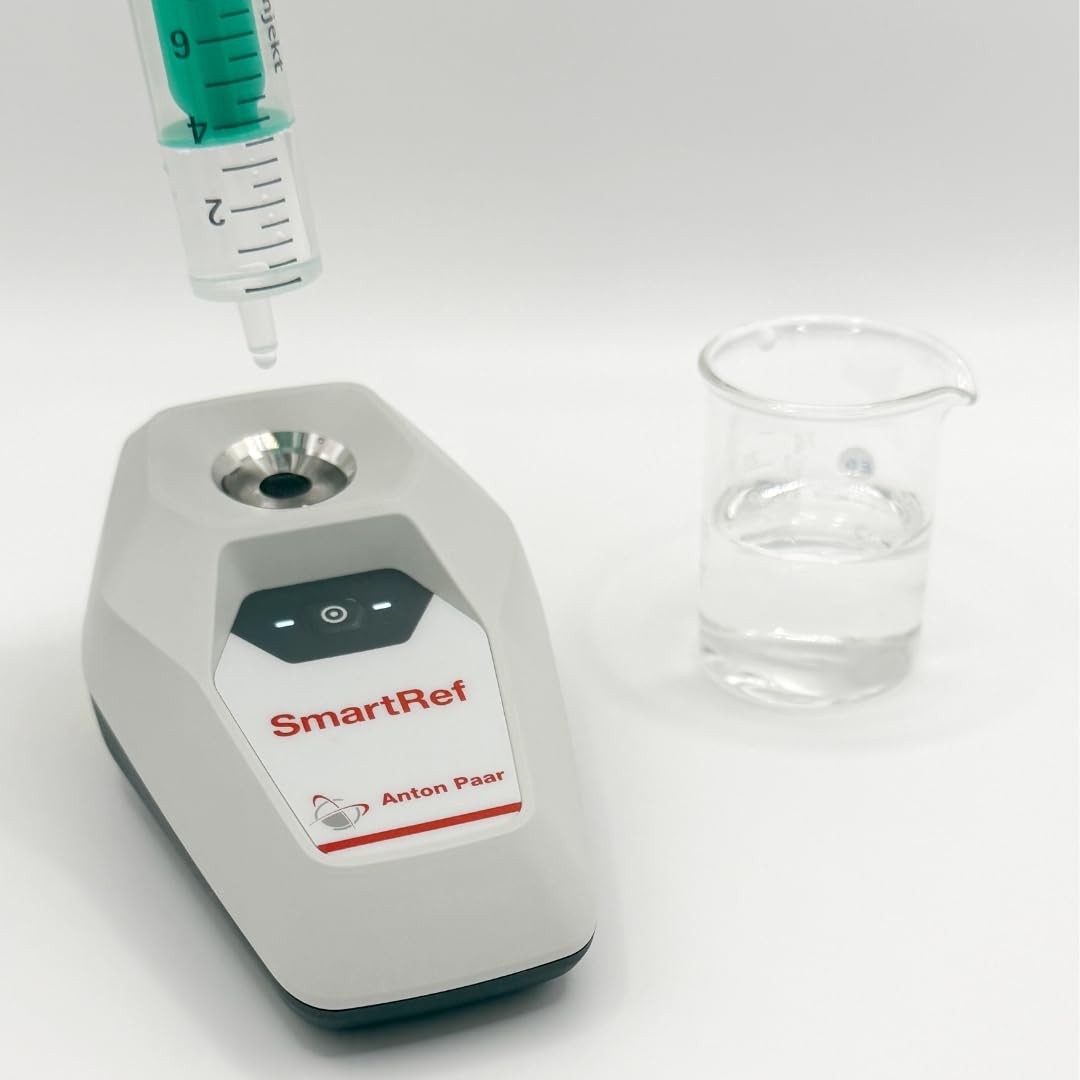 SmartRef Digital Refractometer by Anton Paar – Antifreeze & Coolant Tester, Ethylene Glycol, Propylene Glycol, Freezing Point, Temperature, Refractive Index, Cutting Oil, Cutting Fluid, Portable, HVAC