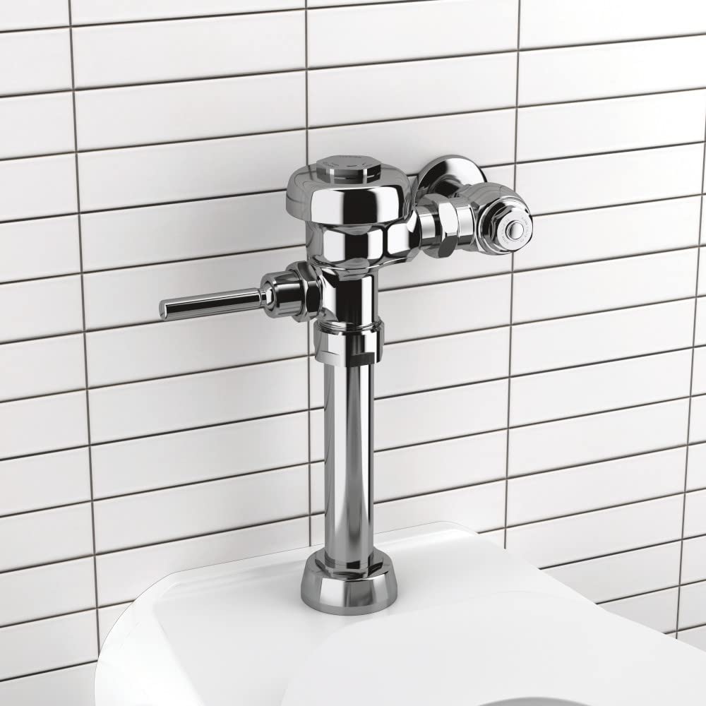 Sloan Regal 111 Water Closet Flushometer, 3080150 & Sloan EBV-200-A Retrofit, 3325201 Bundle - Fixture Connection Top Spud, 1.28 GPF Flush Valve, Exposed Side Mount Sensor, 72 Hour Sentinel Flush