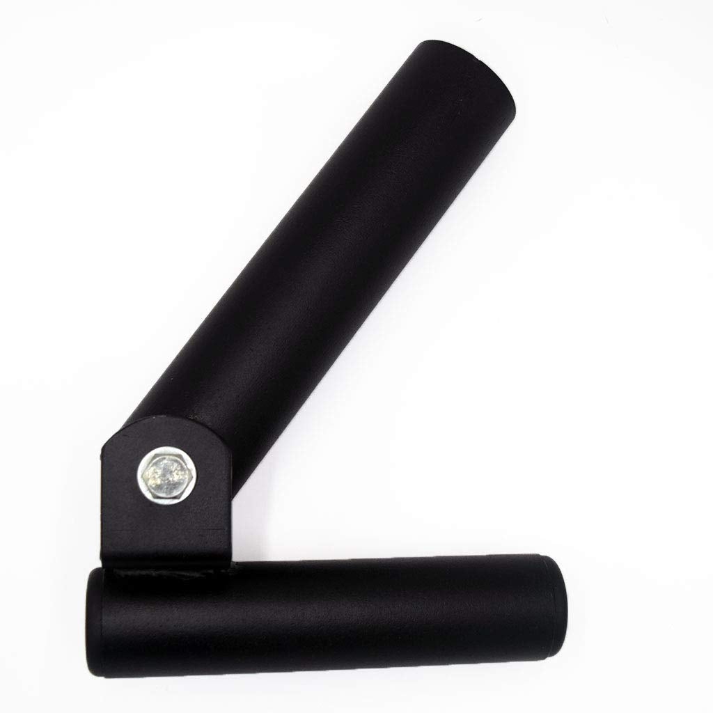 Yuhqc Deluxe T-Bar Row Platform, Barbell T-Bar Row Plate Post Insert Landmine Full 360° Swivel, Fits 2 Inch Olympic Bars,Single Landmine Handle
