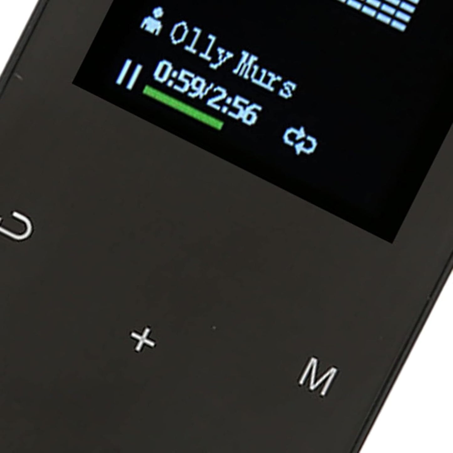 SENECESLI MP3 1.8" 128G Player with Bluetooth, Portable Music Player with Screen, Digital Music Voice Recorder
