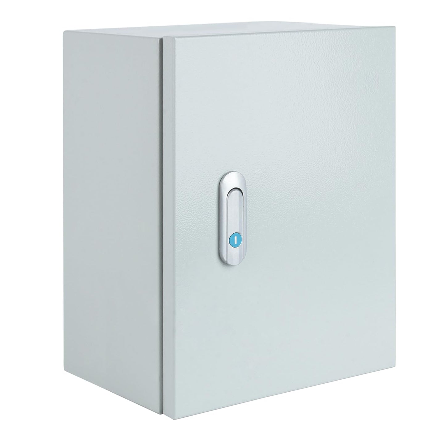 Steel Electrical Junction Box, Indoor&Outdoor Electrical Enclosure Box, Wall Mounted Waterproof&Dustproof Metal Box, Universal Electric Equipment Enclosure Box with Safety Locks and Mounting Plates