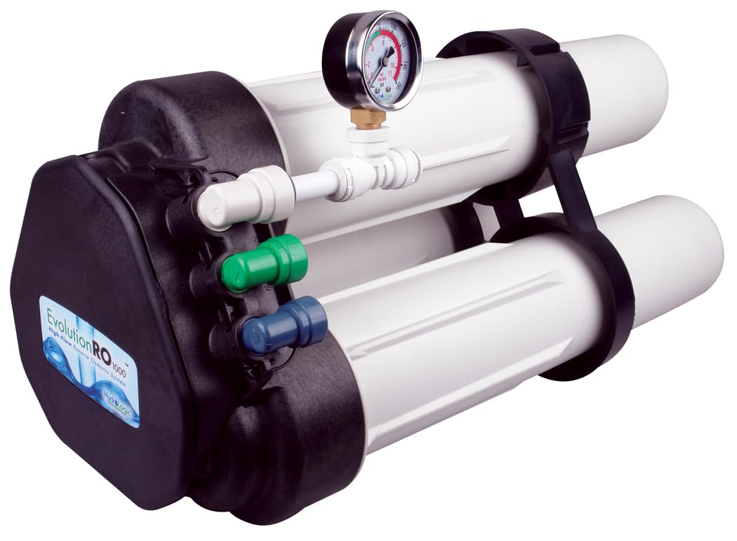 Hydro-Logic Purification Systems HydroLogic Evolution RO High Flow Reverse Osmosis System 1,200 GPD HL 31023 Hydroponic Water Filtration for Gardening