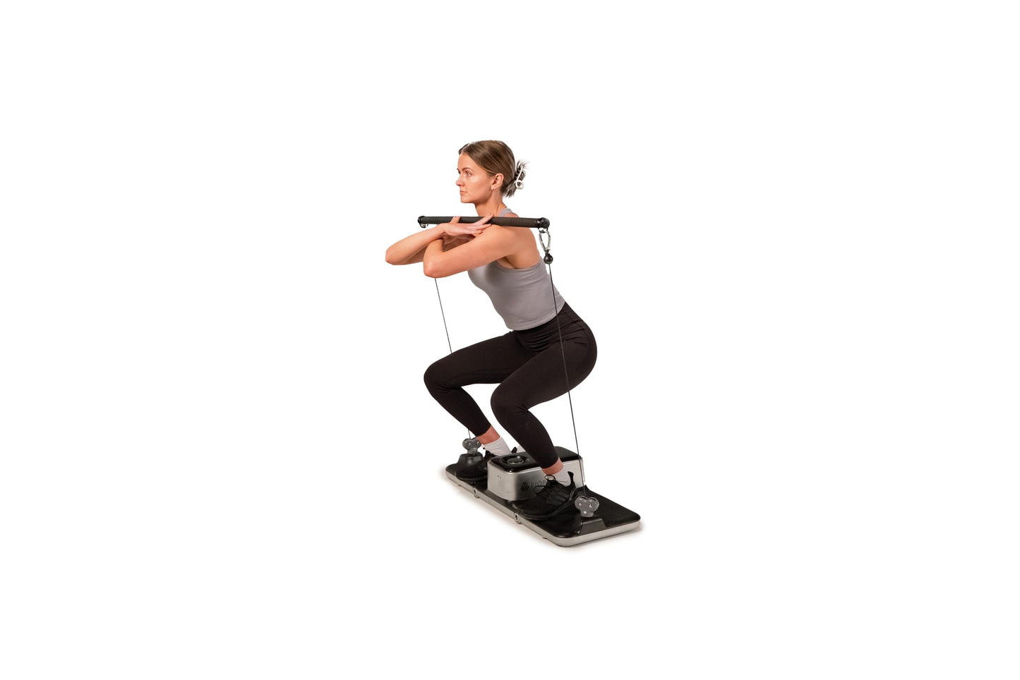 FJÖR XT Trainer - Compact Home Gym, All-in-One Fitness Station, Workout Resistance System, Strength Training Equipment, & Cable Weight Machine