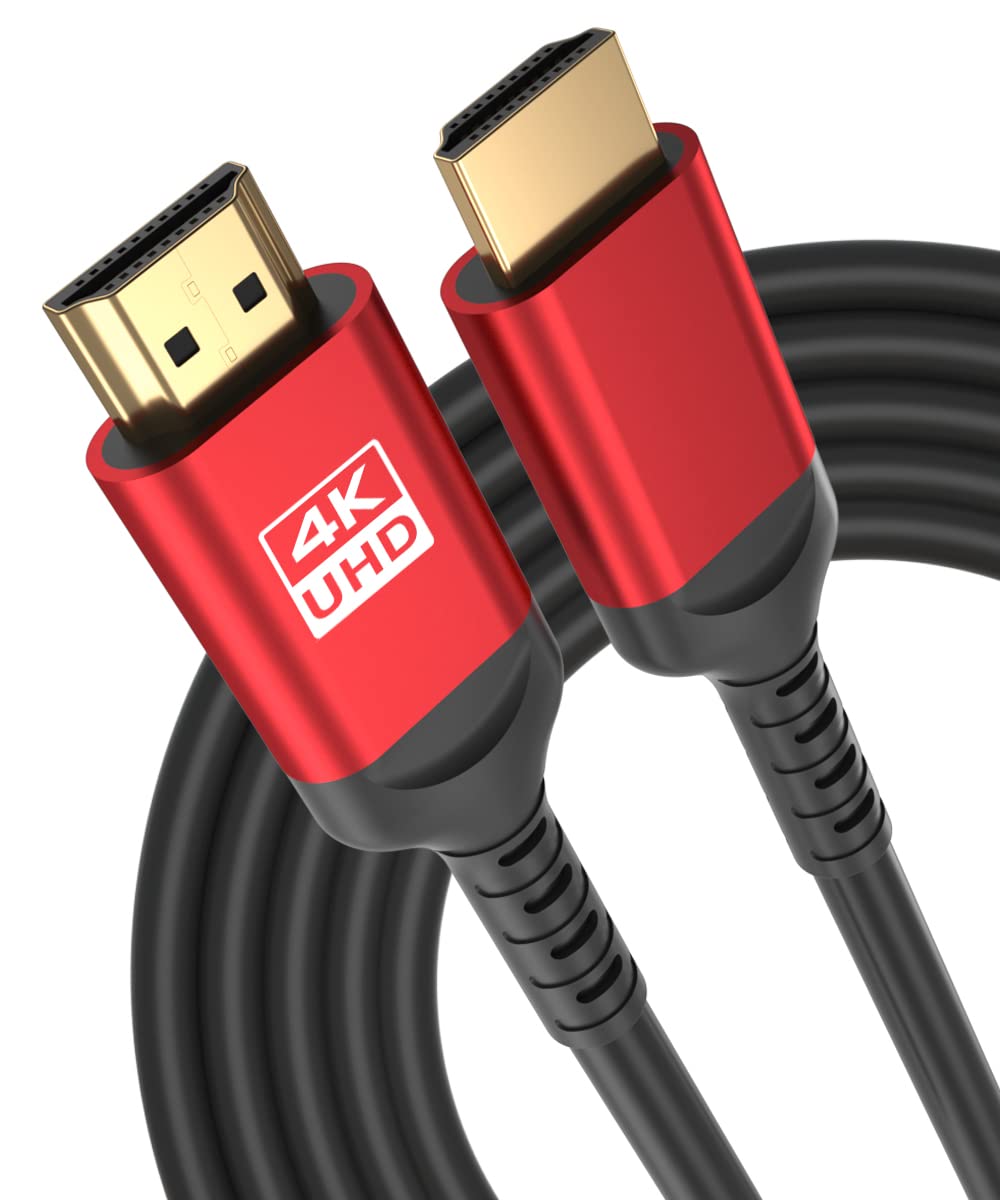 4K@60Hz 18Gbps HDR10 HDCP2.2, CL3 12ft 25ft 50ft, HDMI Cable, High Speed with & Rated for in-Wall Installation