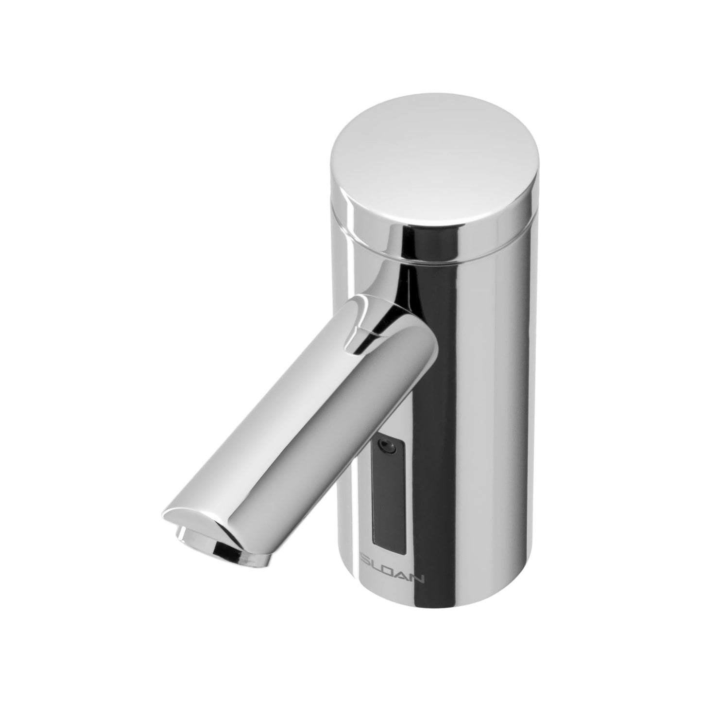 Sloan Optima EAF-250 Sensor Activated Touch-Free Faucet, Commercial Grade w/Mounting Hardware - 0.35 GPM Battery-Powered Deck-Mounted Mid Body, Polished Chrome Finish, 3335155