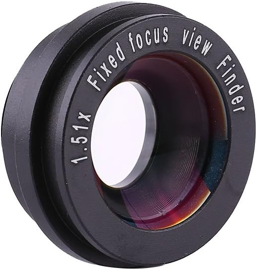 1.5X Black DSLR Eyecup for Enhanced Focus and Comfort